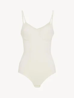 Underwired Bodysuit In White