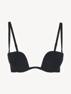 Underwired Push-up Multiway Bra In Black