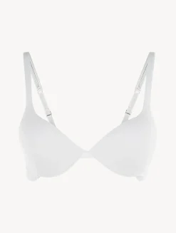 White Cotton Push-up Bra