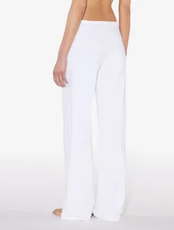 White Cotton Trousers
