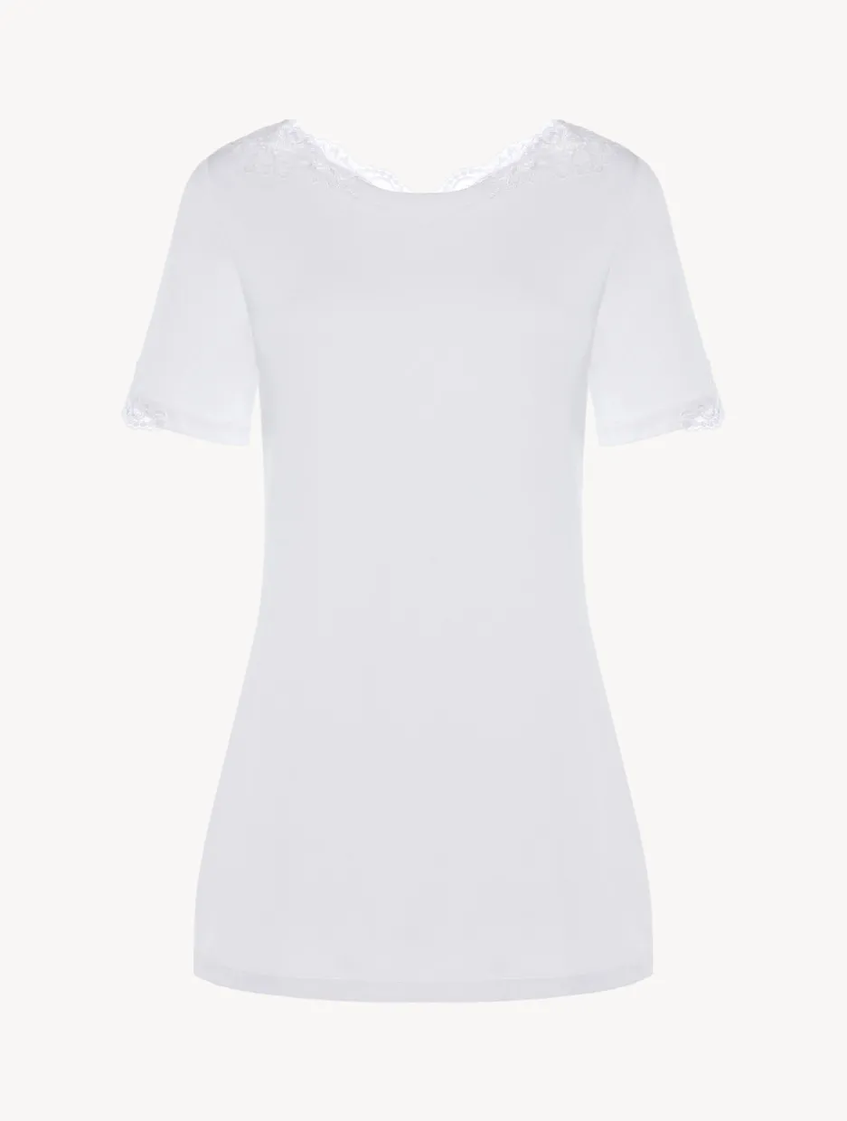 White Cotton T-shirt