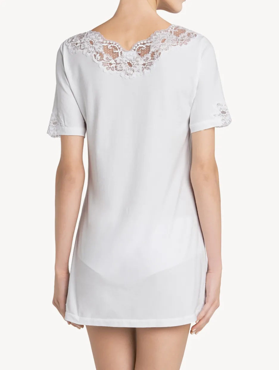 White Cotton T-shirt