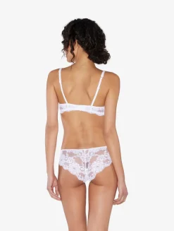 White Cotton T-shirt Bra