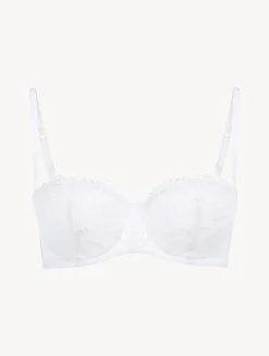 White Lace Bandeau Bra