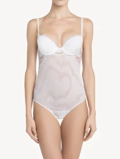 White Lace Bodysuit