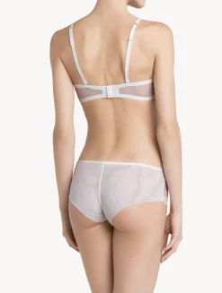 White Lace Boyshort Brief