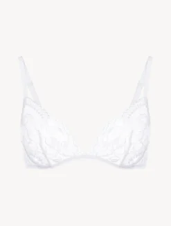 White Lace Non-wired Bra