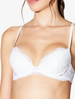 White Lace Push-up Bra