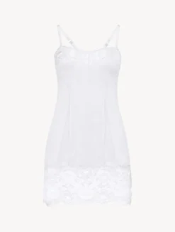 White Lace Slip
