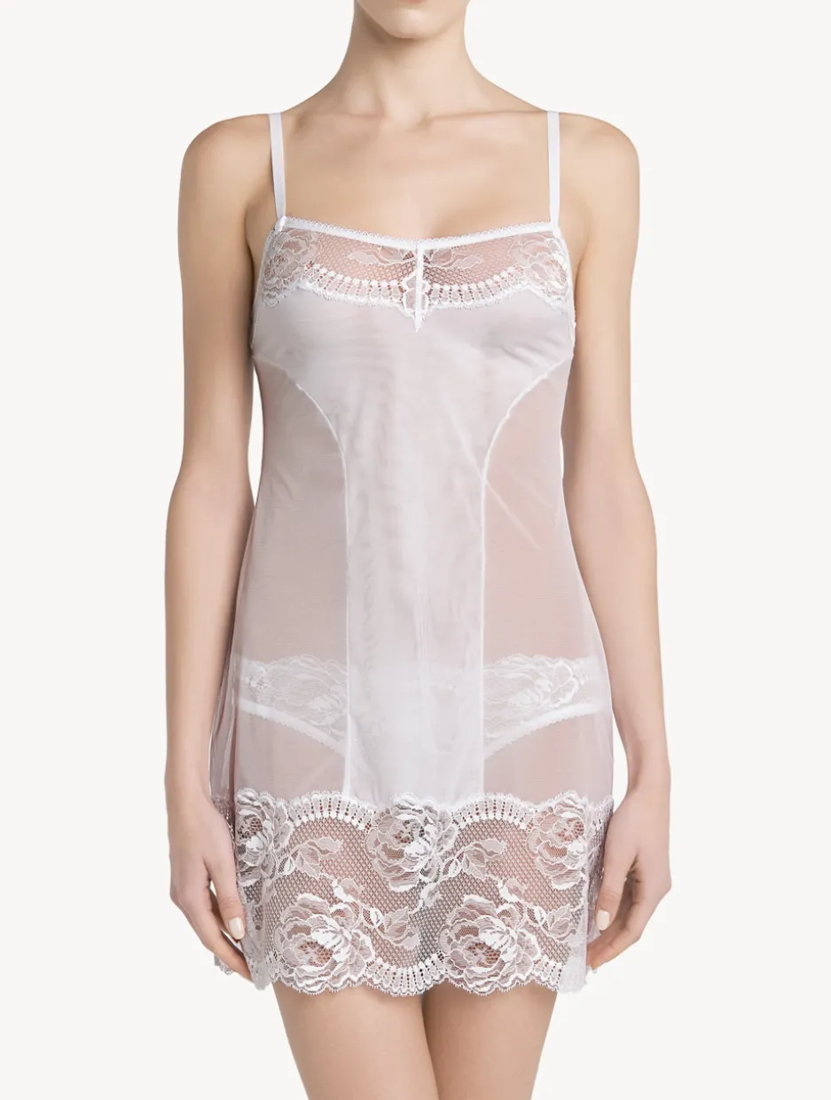 White Lace Slip