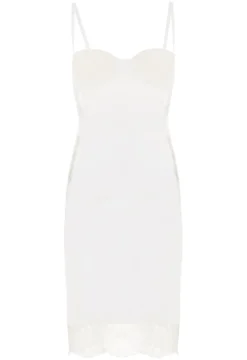 White Padded Underwired Dress