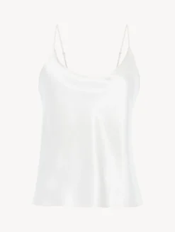 White Silk Camisole