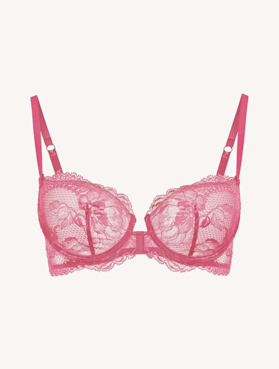 Wild Orchid Lace Balconette Bra